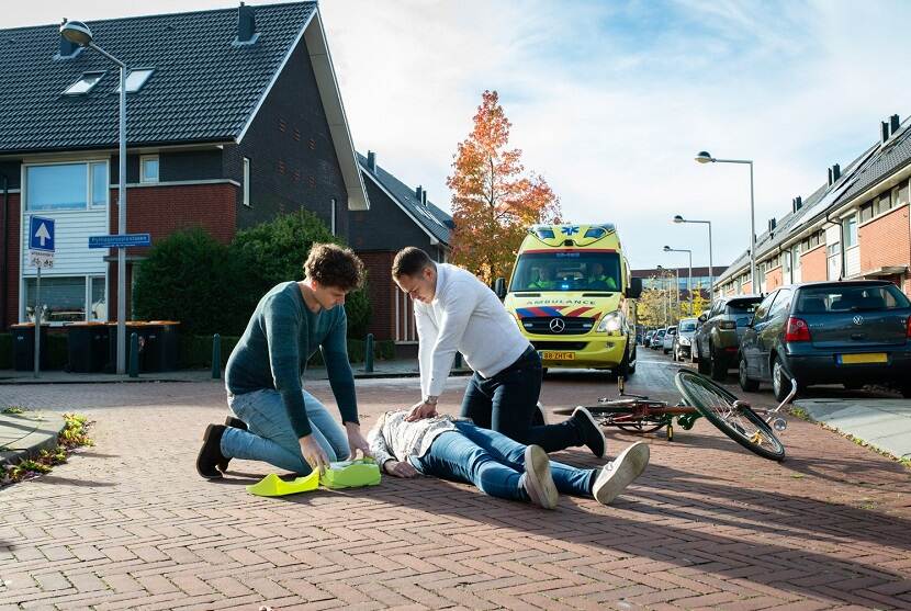 Reanimatie op straat